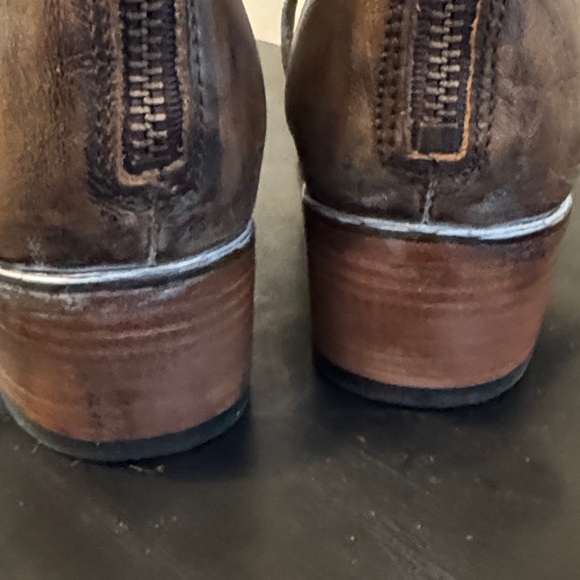 Like New Freebird Brown and Black Ankle Boots - Picture 11 of 14